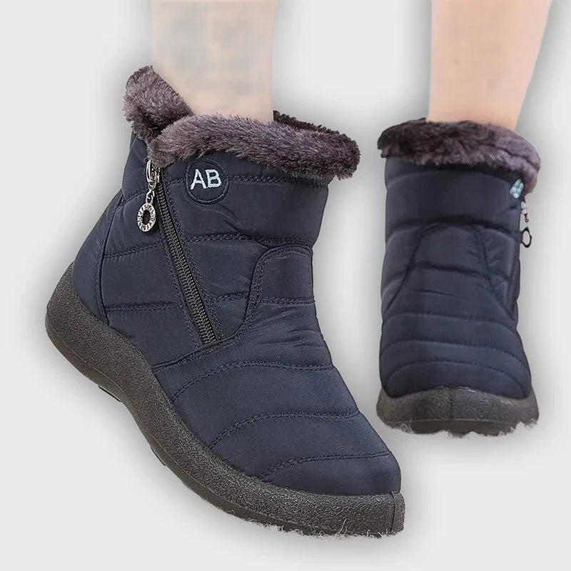 Sigrid – Women’s Casual Ankle Boots with Fur Lining