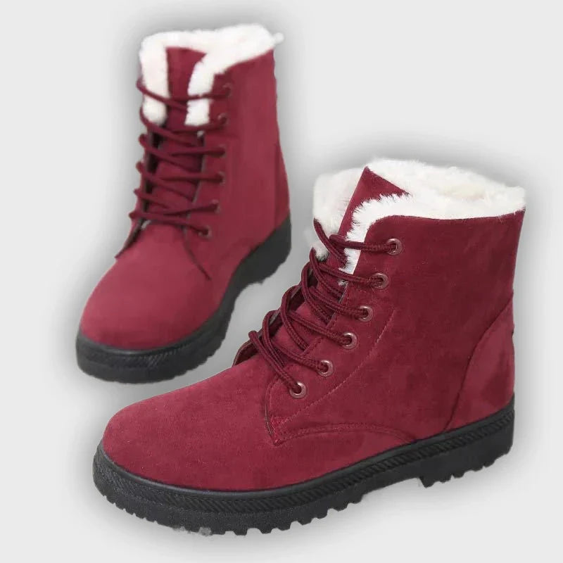Tuuli – Women’s Lace-Up Boots with Thick Sole – Casual Outdoor Style