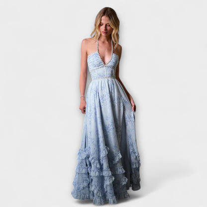 Luzie - Stylish Long Flowing Dress