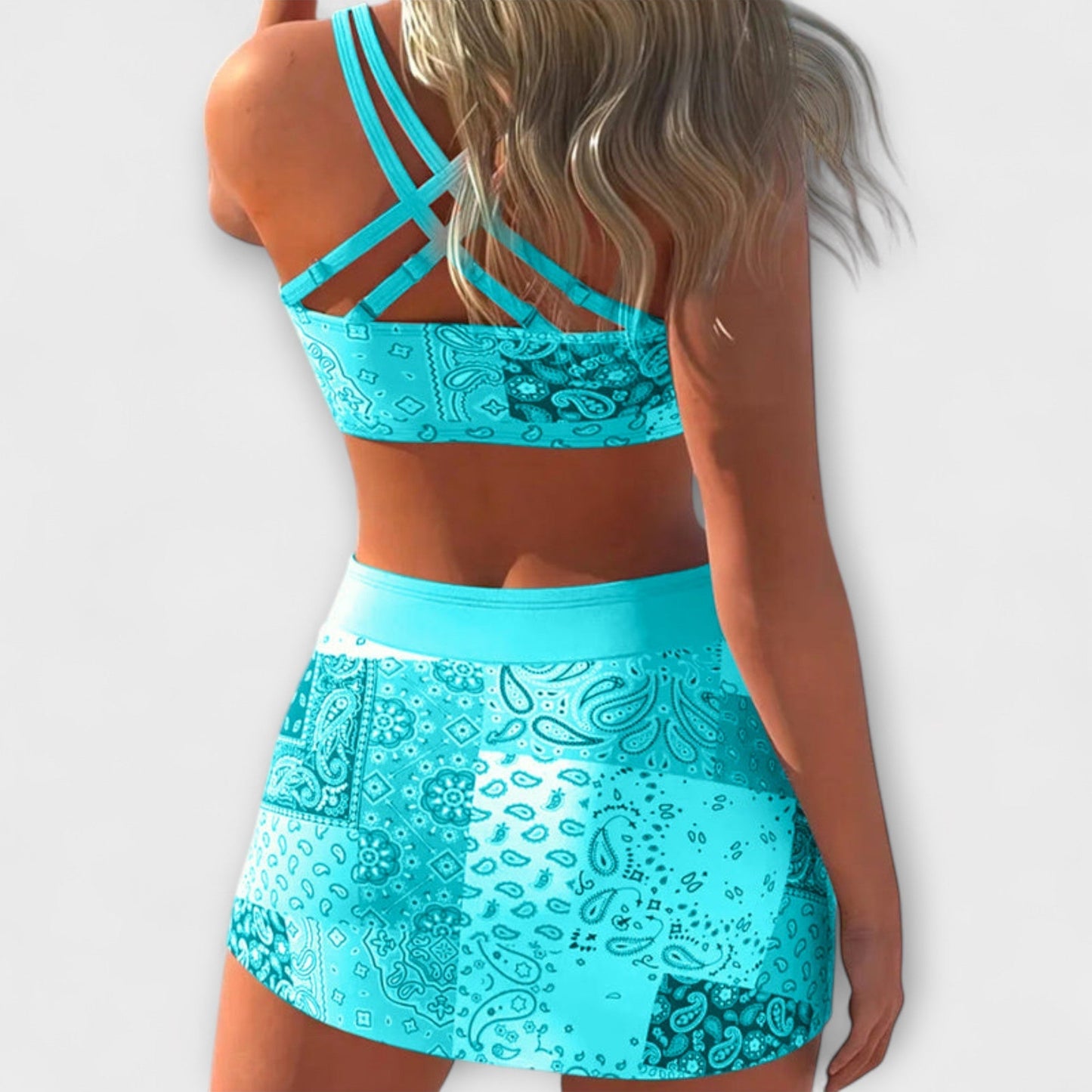 Pauline - Rock Bikini with Bow Detail