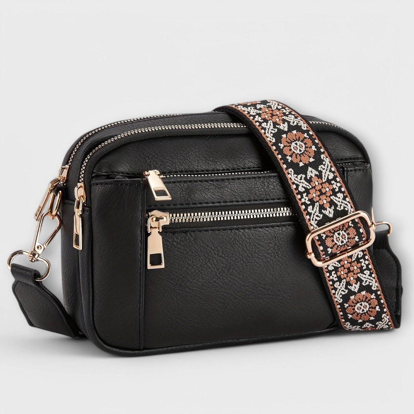 Lora - Vegan Leather Crossbody Bag