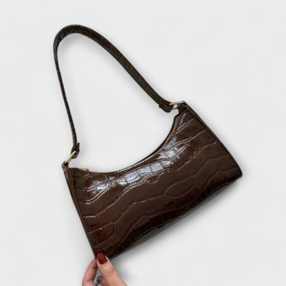 Lora - Glossy Leather Bag