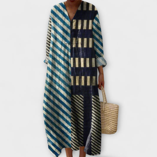 Elissa - Chic Geometric Dress