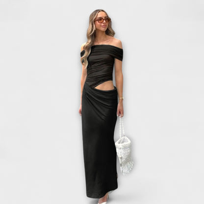 Puss - Ruffled Asymmetrical Dress