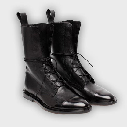 Odette – Women’s Vegan Leather Ankle Boots with Pointed Toe & British Style