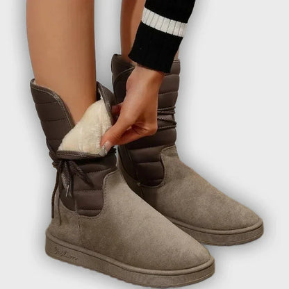 Svala – Women’s Lace-Up Boots with Fur Lining