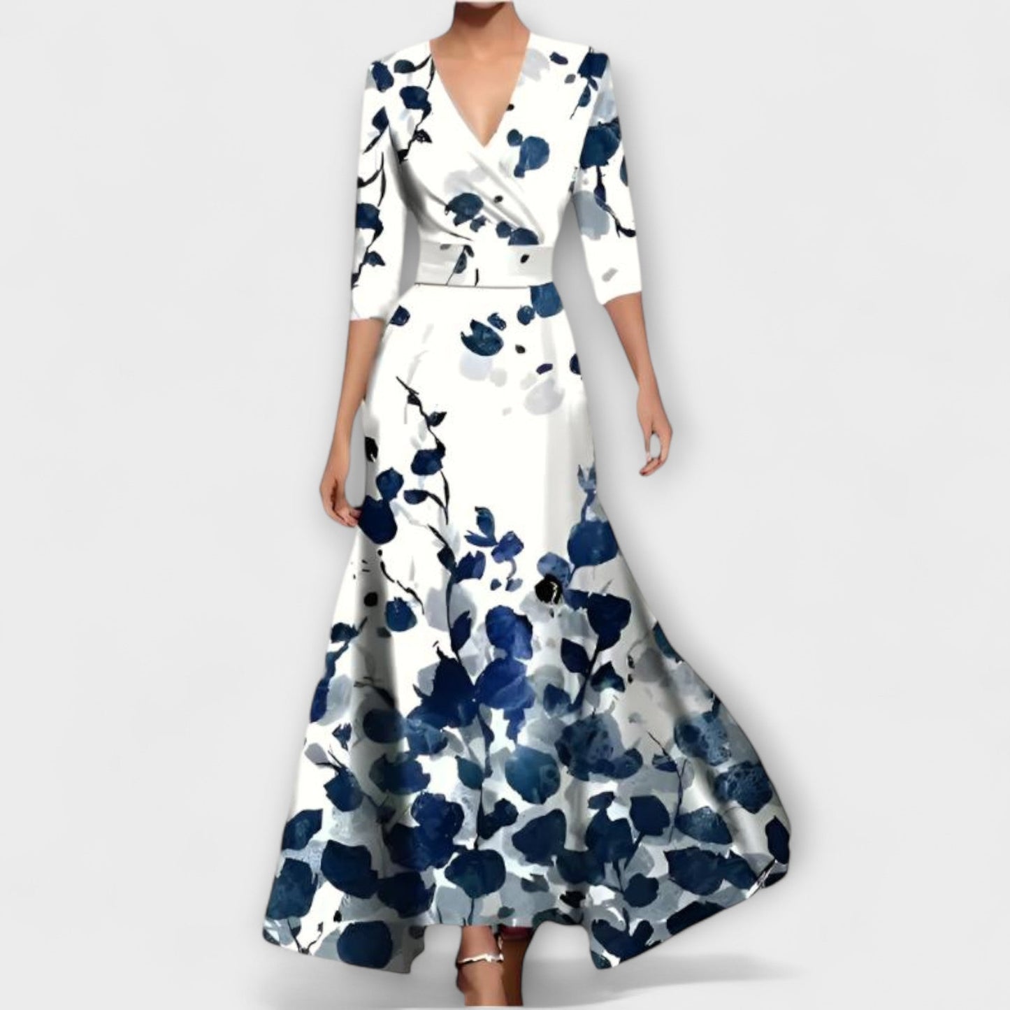 Alma - Women's Dress with Elegant Sleeve Design